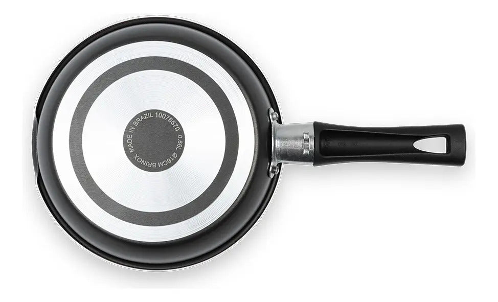 Omeleteira Brinox Ø16 X 7,5cm 330ml Topázio Cinza Cinza Range