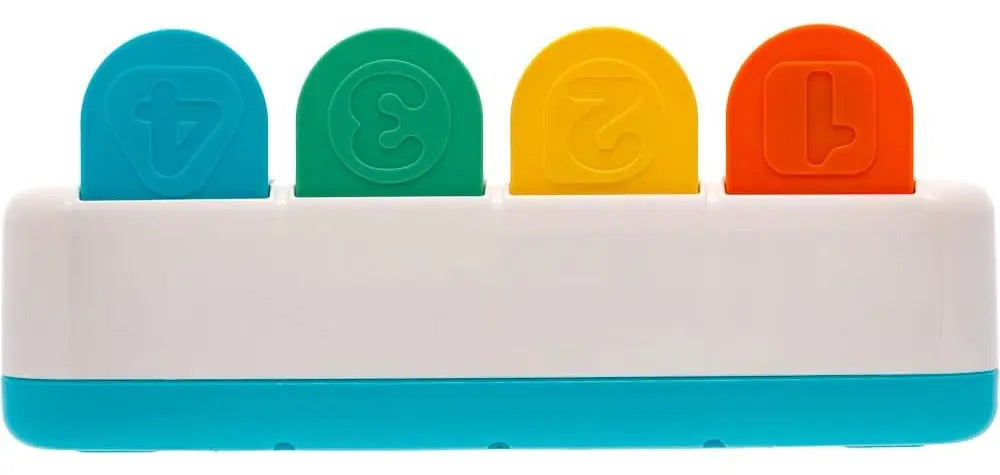 Buba Pop-up Brinquedo Infantil Pop-up Zoo Animais Multicor Laranja;amarelo;verde;turquesa
