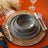 Sousplat Wolff Sem Linha Lisa Redondo Marrom Fibra Natural Marrom Liso