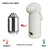 Termo Mor Nobile Inox 1l Branco Branco