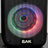Caixa De Som Bluetooth C/ Microfone Radio 10w Bk-111sw - Bak Preto 127/220v