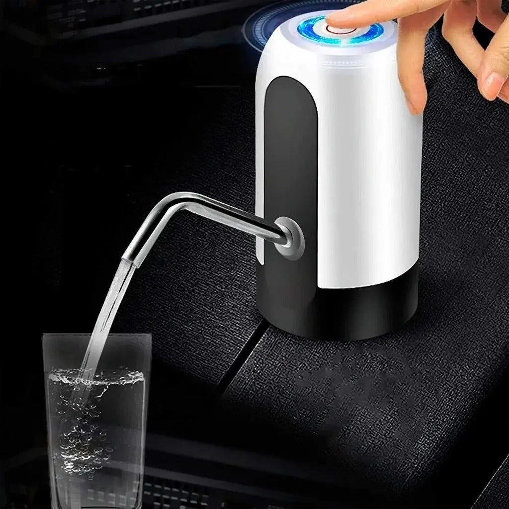 Tirar Água De Galão Sem Virar Bomba Elétrica Preto/branco Branco
