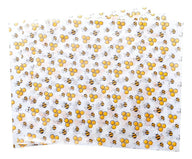 50 Unidades De Papel Manteiga Lyor Emtampado Bee 24,5cm
