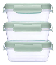 Kit 3 Potinhos Herméticos Verde 100ml Buba