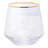 2 Copos Baixos Com Fio De Ouro 330ml - Wolff Dourado