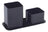 Porta Canetas E Clips Duplo Dellocolor Cor Preto