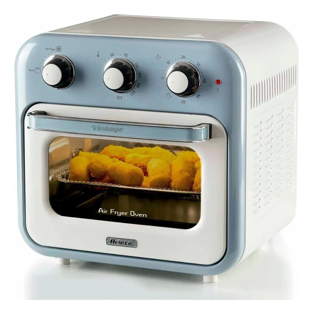 Fritadeira Air Fryer Oven Ariete Vintage Azul 16l 1200w Azul-claro 220v