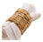 4 Anéis Para Guardanapos Wolff 5cm X 5cm Fibra Natural Natural