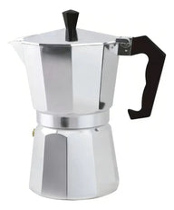 Cafeteira Italiana Manual Alumínio Cor Inox Inox