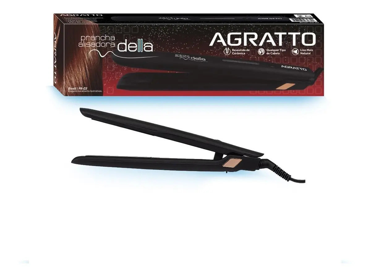 Chapinha Profissional Cerâmica Preto Agratto Pa-03