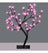 Luminária Árvore Cerejeira 60 Leds Enfeite Natal Rosa 220v Rosa 220v