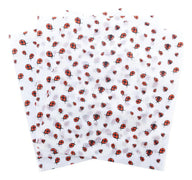 Jogo 50 Unidades Papel Manteiga Estampado Ladybug 24,5x21cm