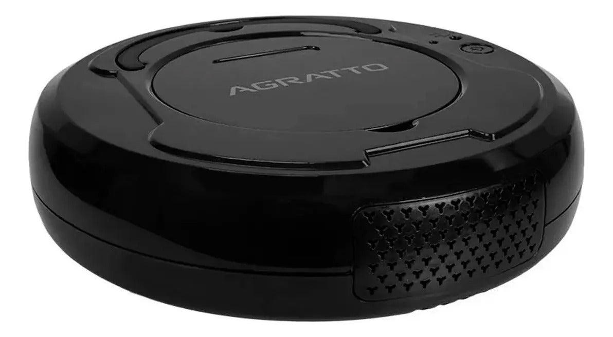 Aspirador De Pó Robo Agratto Praticci Usb 3w Pto Preto 3.7v