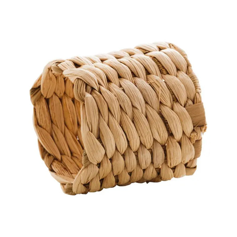 4 Anéis Para Guardanapos Wolff 5cm X 5cm Fibra Natural Natural