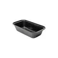 Forma De Pão Granilite Preta 25,5cm X 13cm Preto