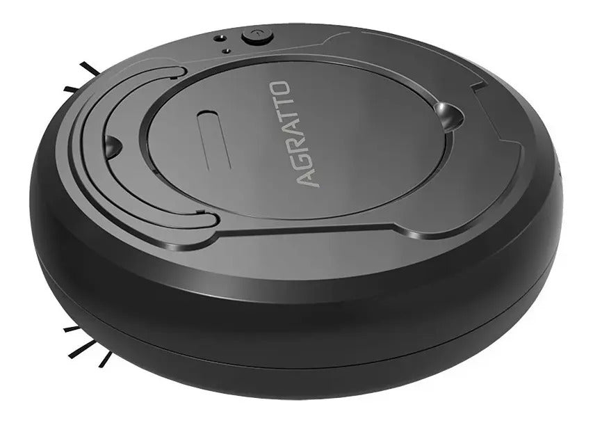 Aspirador De Pó Robo Agratto Praticci Usb 3w Pto Preto 3.7v