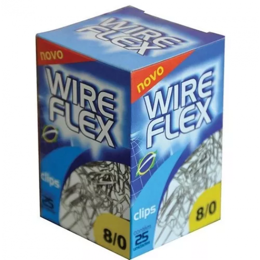 Clips 8/0 Wire Flex Pacote
