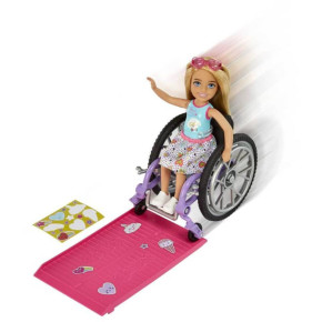 Barbie Family Chelsea Cadeira De Rodas - Unidade