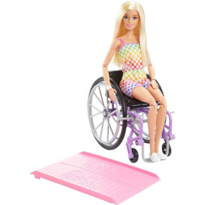 Barbie Fashion Barbie Cadeira De Rodas Roxa - Unidade