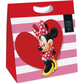Caixa Para Presente Decorada Minnie Love Plus P 18x24cm. - Pct.c/10