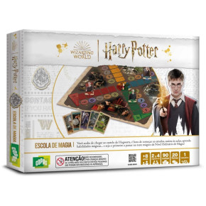 Jogo De Tabuleiro Harry Potter Escola De Magia - Unidade