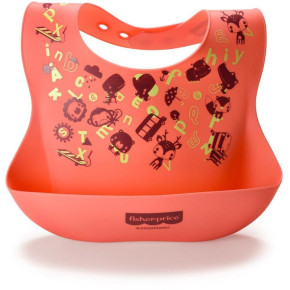 Babador Fisher-price Silicone Yummy Rs - Unidade