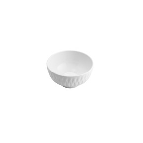 bowl De Porcelana Balloon Branco 11,5x6cm - Lyor