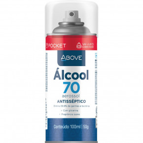 Álcool Spray 70% - Above 100ml - Baston