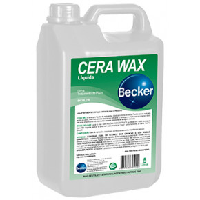 Cera Líquida - Wax 5 Litros - Becker