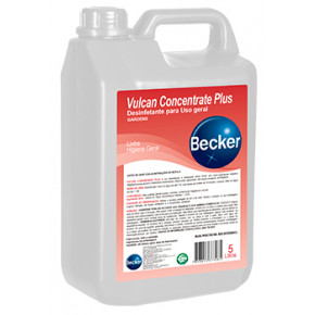 Desinfetante para Uso Geral de Lavanda - Vulcan Concentrate Plus 5 Litros - Becker